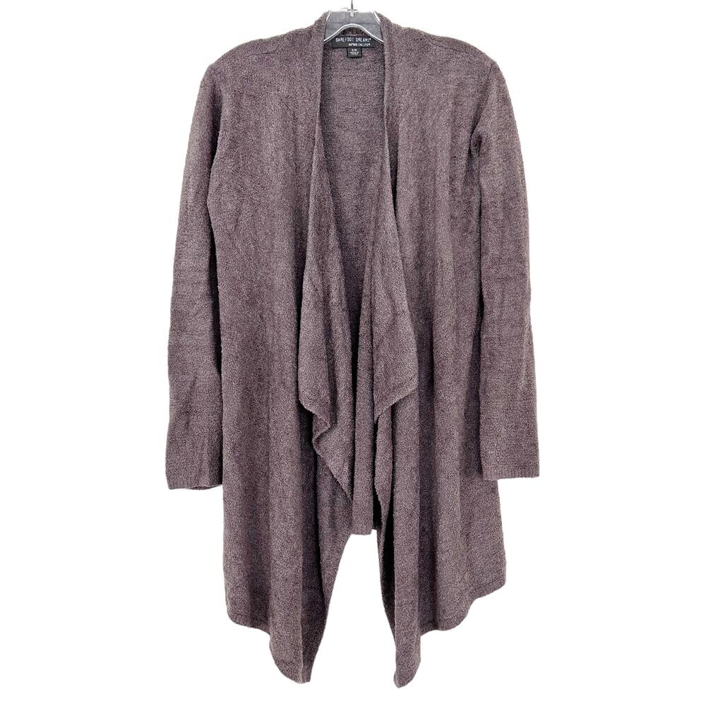 Barefoot Dreams Brown Cozychic Lite Calypso Wrap Cardigan Sz S/M